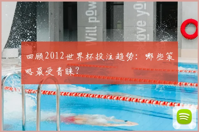 回顾2012世界杯投注趋势：哪些策略最受青睐？