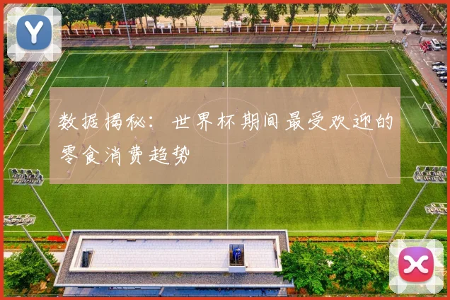 数据揭秘：世界杯期间最受欢迎的零食消费趋势